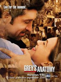 Смотреть онлайн Онлайн Сериал Анатомия страсти / Grey's Anatomy 3 Сезон